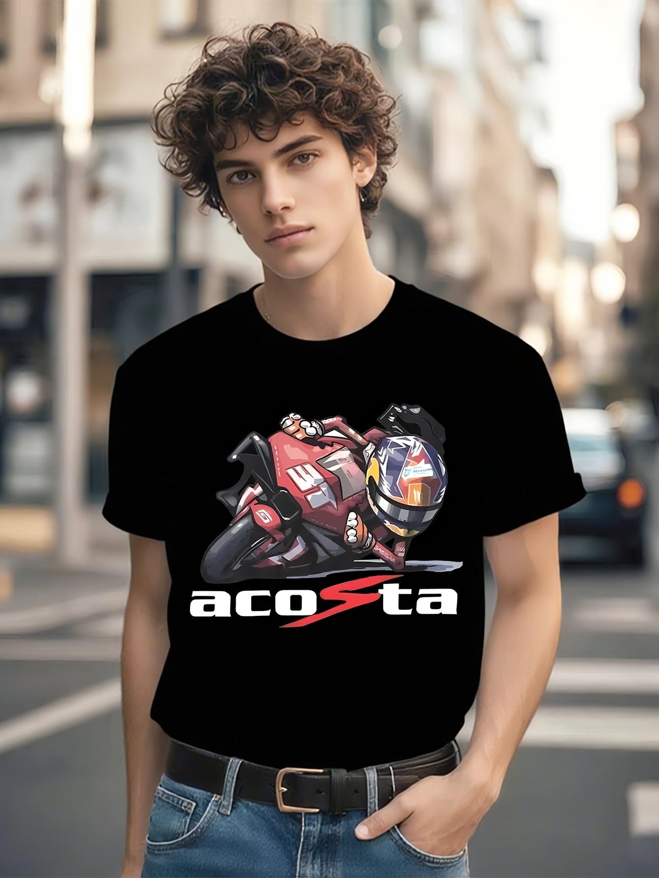 Racing-Inspired Graphic Tshirt Graphic Tshirt - Black Cre... L