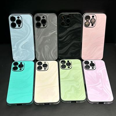 Apple 17 Pro Max Full Coverage Water Ripple Case, Air Precise Hole, Protective Skin for 13/14