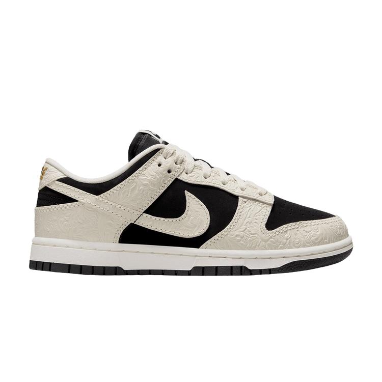 Nike Dunk Low reljefēts melns/bēšs (Sieviešu)