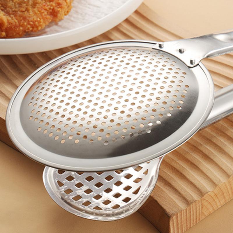 Stainless Steel Frying Shovel Clip Multifunctional Steak BBQ Tongs Pancake Fried Pizza Steak Fish Spatula Bread Kitchen Tool