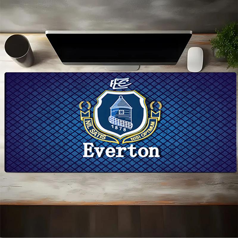 Everton Football Club Crest Mouse pad, Gaming Mouse Pad, keyboard pad, Desk Decor for computer notebook Fan Gift Birthday Gift
