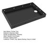 Printer Tray Thermal Printer Stand Space-Saving Stainless Steel Shelf Cable Management Durable Waterproof Rack for POS KDS Printers