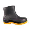 PVC Steel Toe Safety Boots: Anti-static, Acid & Alkali Resistant, Non-slip, Wear-resistant, Anti-smash, Breathable and Penetration-resistant.