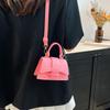 Simple Casual Solid Color Summer New Fashion Versatile Texture Portable Crossbody Shoulder Small Square Bag Cross