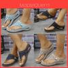Summer Thick Sole Flip Flops With Metal Detail For Adults Size
