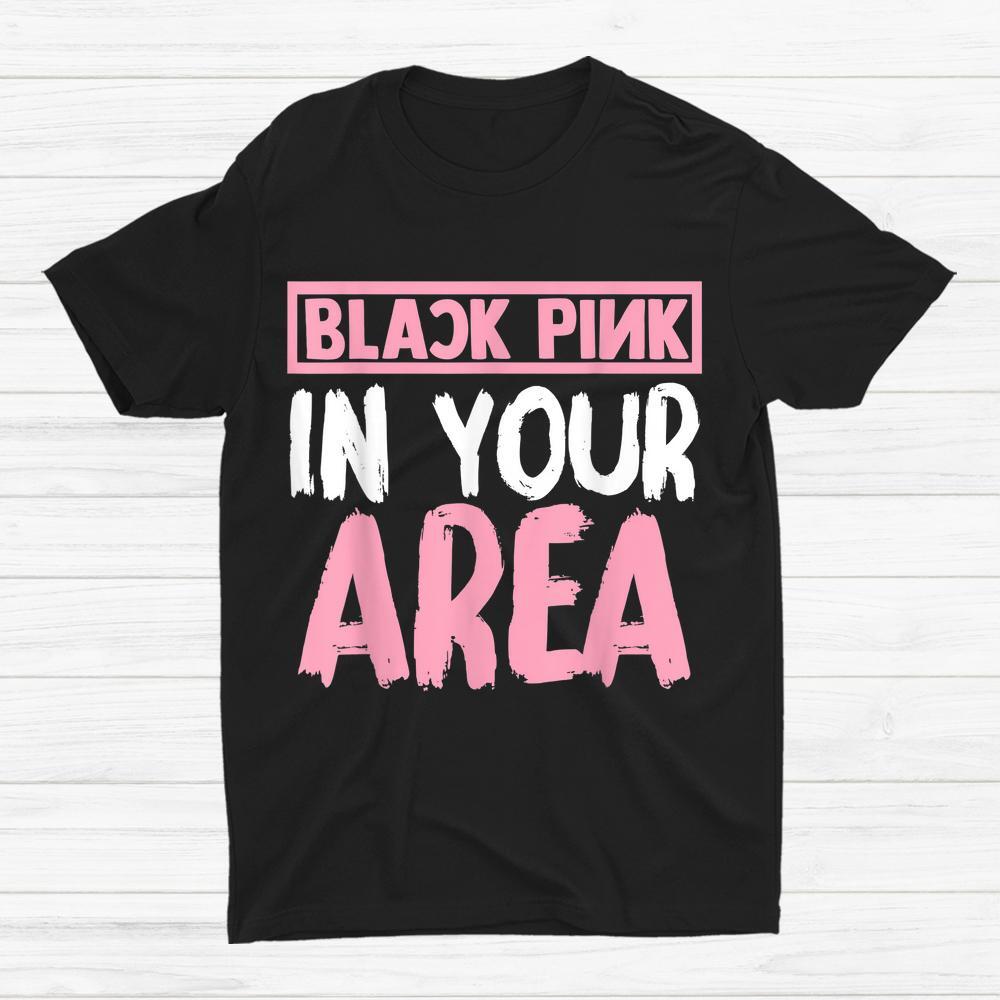 ГОРЯЧАЯ РАСПРОДАЖА!! Black Pink In Your Area K-Pop Kpop Корея Поп Футболка Размер S-5XL Унисекс Футболка S
