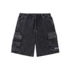 Li Ning Denim Shorts Men's Black Moderate AKSS075-2