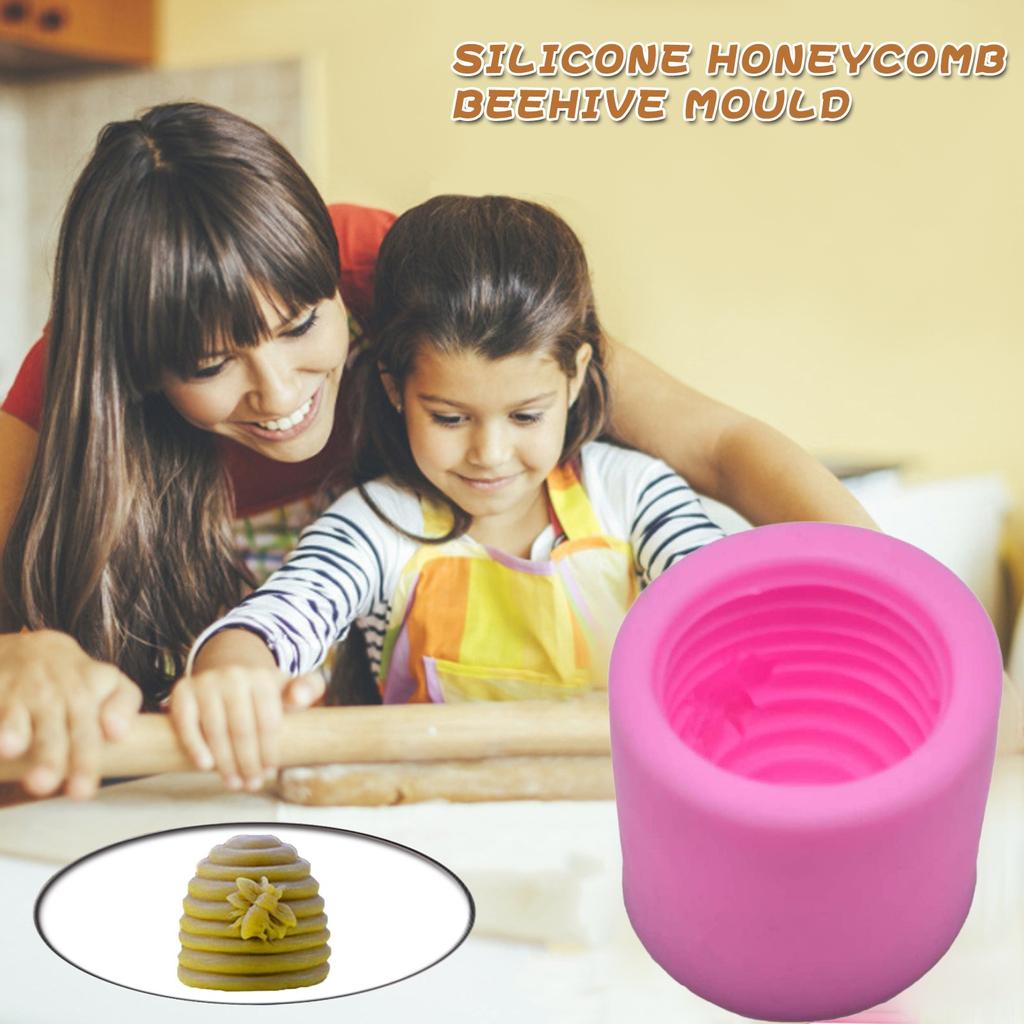 Silicone Mould Honeycomb Beehive Mould Fondant Cake Chocolate Decoration Tool