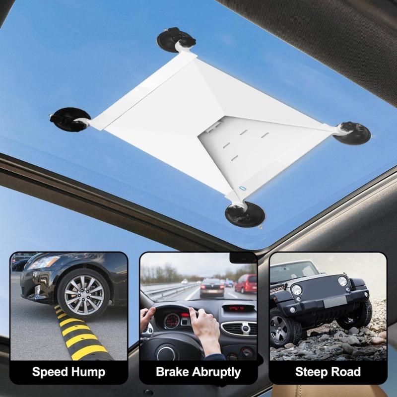 Universal Mounting on Window Sunroof RVs Boats for Mini Strong Suction Cup Mount Holder Kit Suction Cup Mount