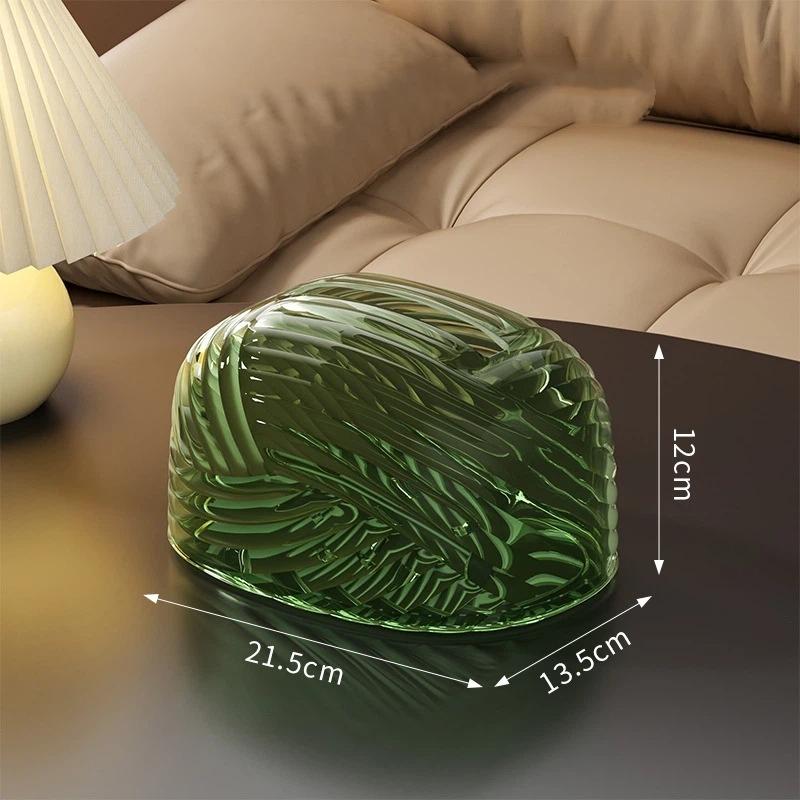 Moderne Acryl-Taschentuchbox Transparent Serviettenhalter Heimdekoration Wohnzimmer Schreibtisch Dekor Zubehör Dekorative Box