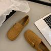 Fashion New Women's Soft Autumn Full Match Women's Shoe Slip Cover 2024 Autumn Dress Slip Cover Retro New Flat Bottom Shoes