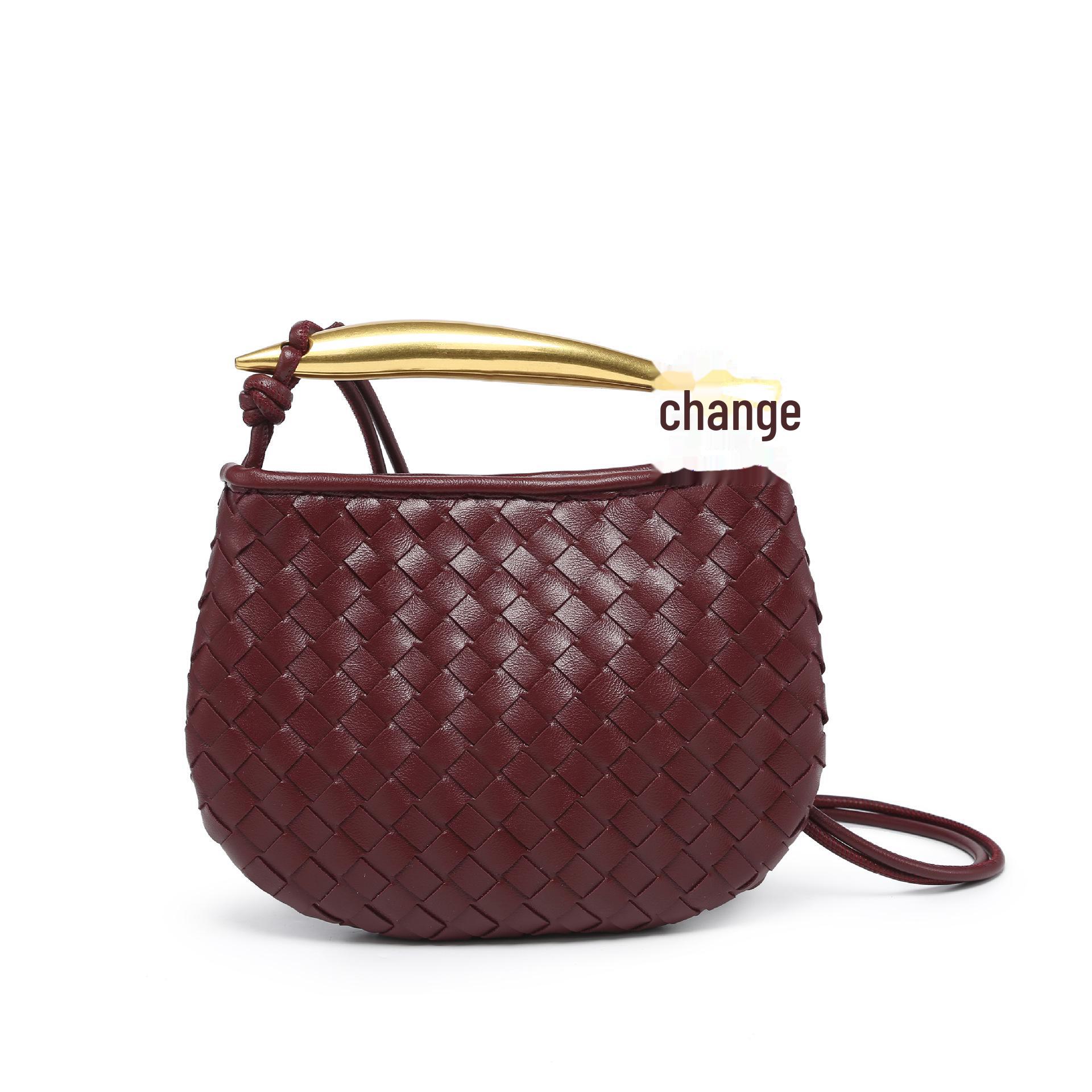 

Женская сумка-мессенджер Mini Dumpling ручной работы 22L x 2W x 15.5H cm