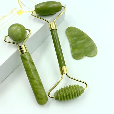 Crystal Stone Jade Roller Face Lift Masszázs Görgős Arc Karcsúsító Masszírozó
