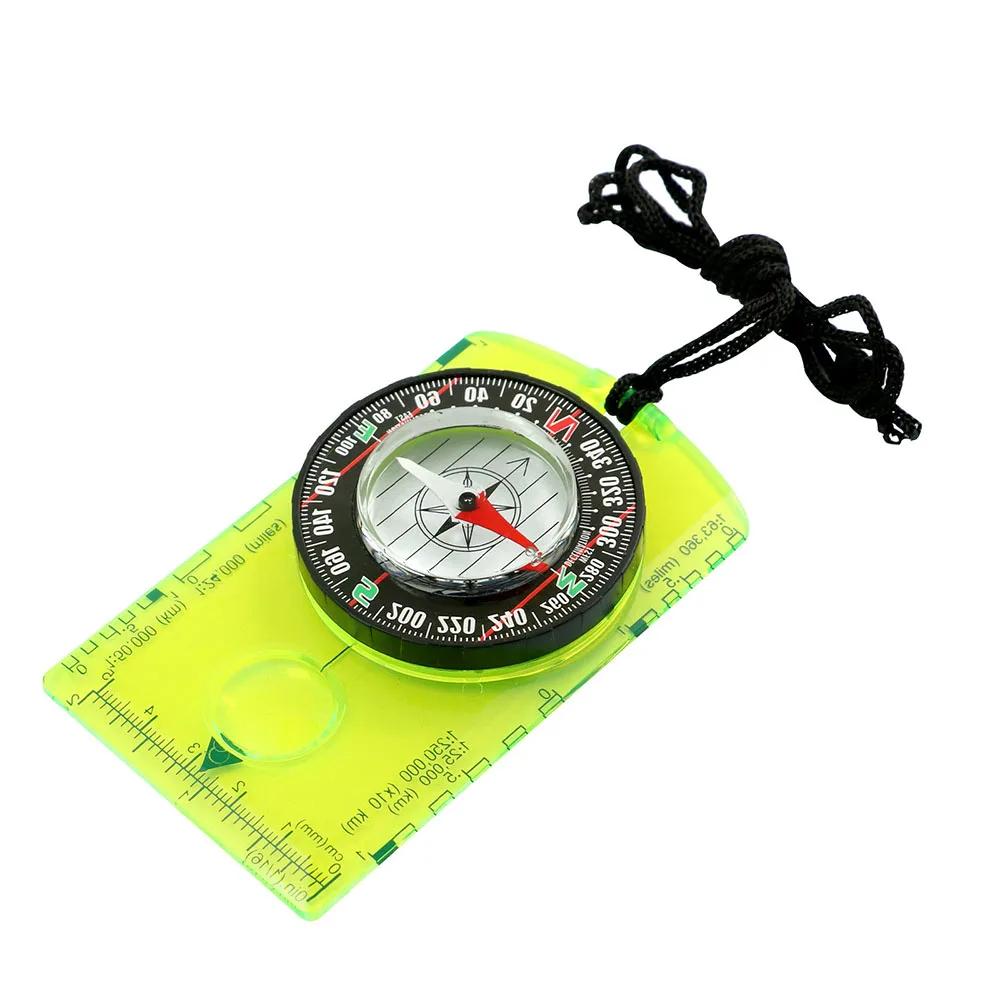 Waterproof Baseplate Orienteering Compass for Map Reading High Visibility Design Outdoor Hiking Camping Navigation Survival Gear