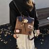 2025 Herbst/Winter Hochwertiger Rucksack mit Matt-Finish | Lässig, Vielseitig, Retro Schulstil Umhängetasche