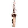 SLADE Tenor Saxophone Bb Red Brass Engraving White Shell Sax Professional Tenor Saxophone Woodwind Instrumental Set Band Bag