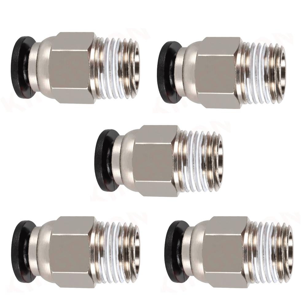 Fittings Hotend Part 3D Printer Parts For V6 V5 J-head Pneumatic Connectors PC4-01 Remote
