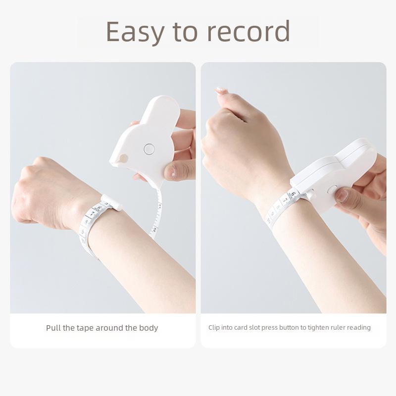 Portable Automatic Soft Measuring Tape for Body Measurements - Waist, Leg & More