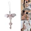 Stylish Bowknot Mobile Phone Chain Customized Hangings Pendant Decoration for Mobile Phone Key Phone Lanyard Chain