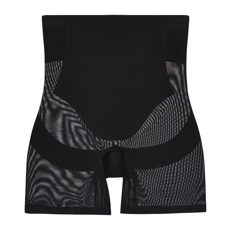 Summer High-Waisted Tummy Control Panties: Breathable, Strong Waist Cincher with Hip Lift for Women.