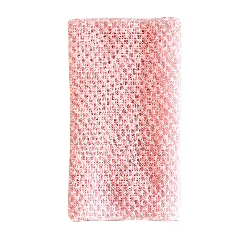 Exfoliating Bath Towel Back Scrubber Long Body Wash Cloth Sponge Quick Dry Shower Scrub Towel for Men Women Skin Cleaning Tool