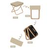 Wear-resistant Pencil Case Stool Water-proof Camping Stool Compact Folding Chair  Hiking