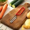 Stainless Swivel Vegetable Peeler with Ergonomic Handle - Kitchen Gadget for and Vegetables