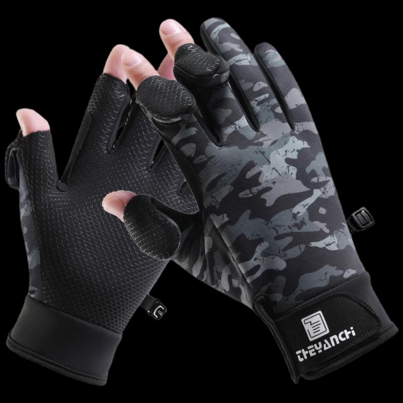 

Велоперчатки Zechao 309 с откидными пальцами