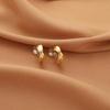 Korean Style Retro Pearl Ear Clip for Women - Mosquito Coil Holder, No Piercing, High-End, Fashionable and Versatile Luxury Earrings