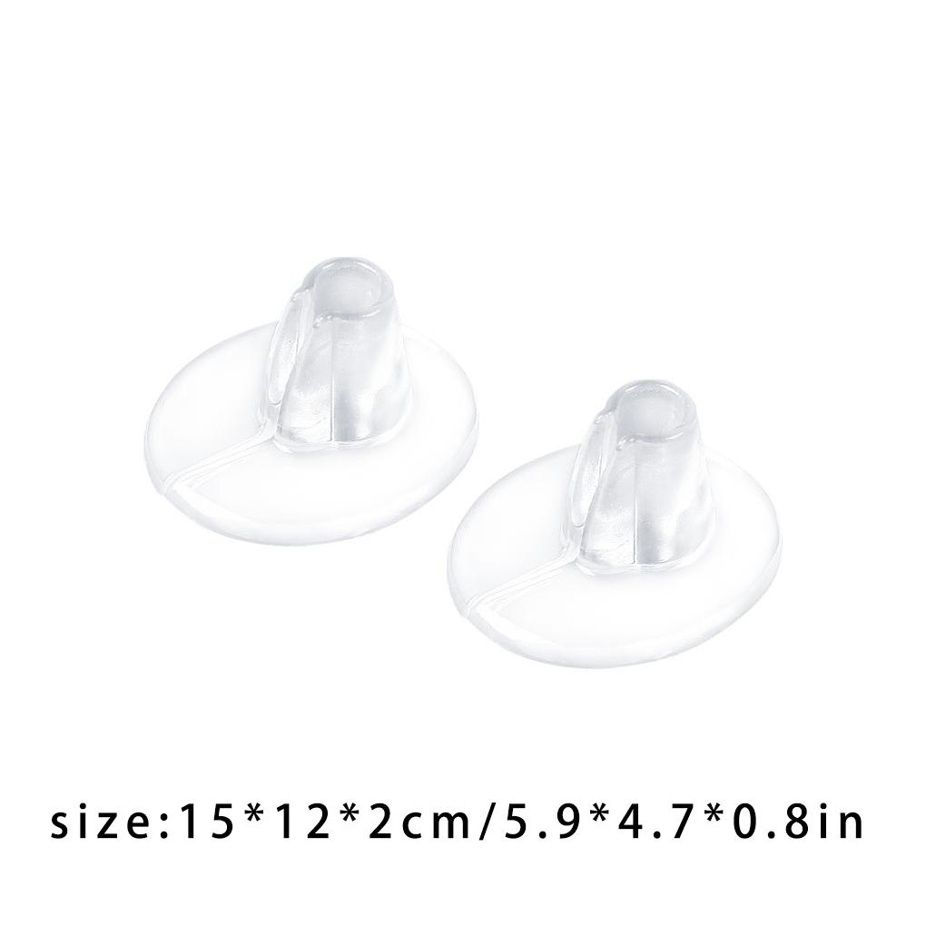 1 Pair Transparent Gel Shoes Foot Pads Anti-skid Wear Resistant Slippers Cushion Shoe-pad Footwear Comfortable Insole