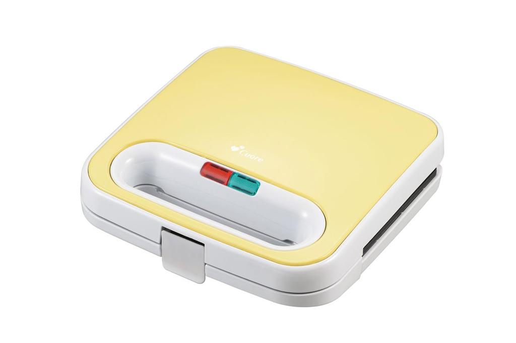 Maruyama Cuore Horkovzdušný toustovač pro domácí použití Snadný horký toust (Žlutá) CU-502HS