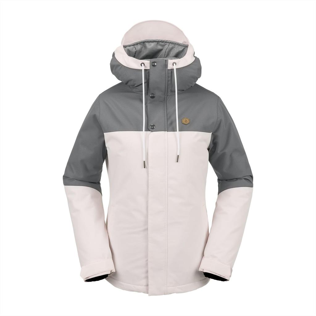Volcom BOLT INSULATED JACKET H0452413 CLT Snowboard Jacket X (Pink Gray/M/Women's)