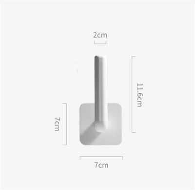 1/2pcs New Plastic Wrap Film Rack Holder Kitchen Storage Holder Cutting Board Toilet Paper Pot Lid