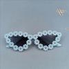 Kids Flower Sunglasses Cute Children Daisy Cat'S Eye Glasses Girls Boys Sport Shades Outdoor Uv Protection Round Eyewear Glasses