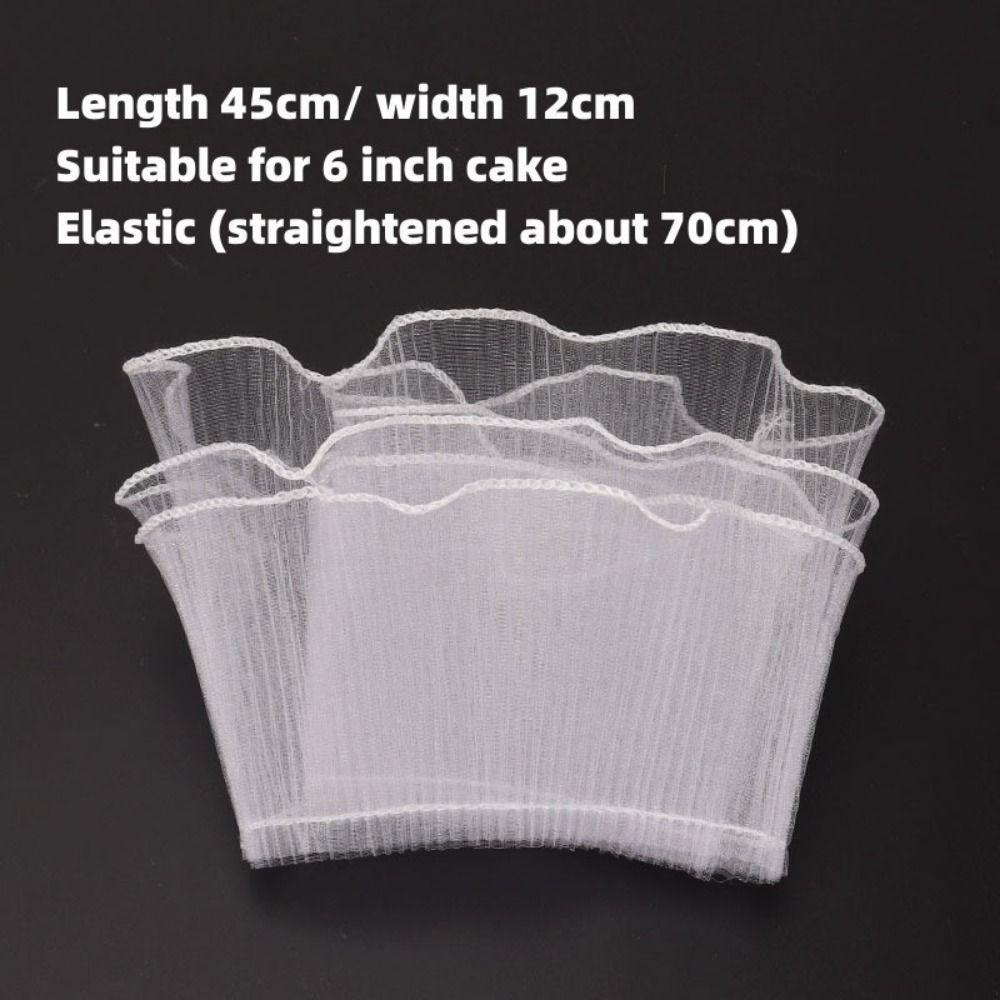 1Pcs Surrounding Edge Wave Yarn Lace Mesh  For Mother's Day Thanksgiving Birthday