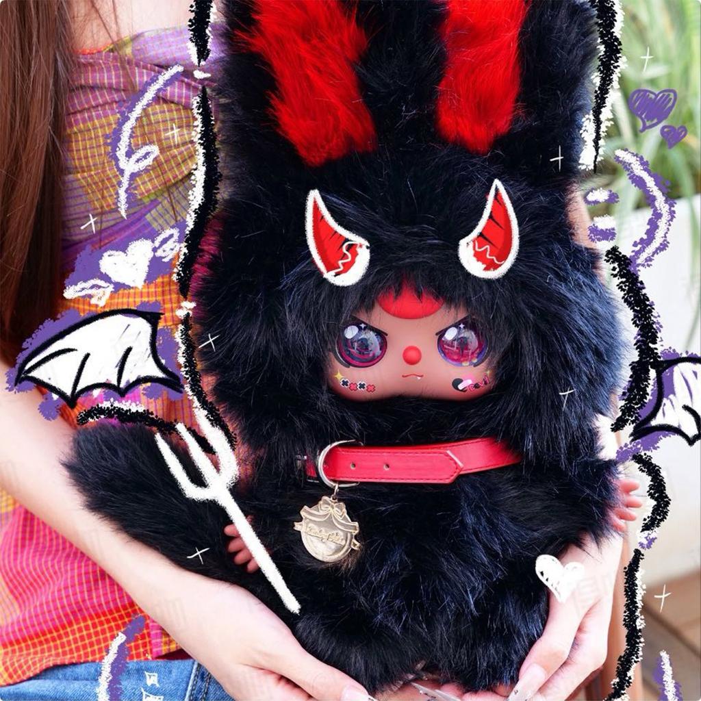 Cute Vinyl Plush Figures, Take A Of Bear Series Plush Doll, Kawaii Collectible Toys Figure Mystery Box For Birthday Gifts, Single Box