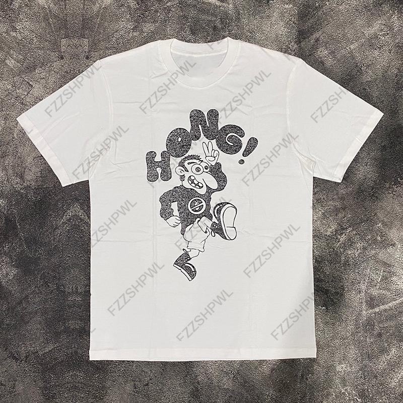 

Summer Fashion Goes with everything Y2K Cotton Tshirt Men Clothes Harajuku Graphic Print ONeck Loose Gothic Short Sleeve Top S