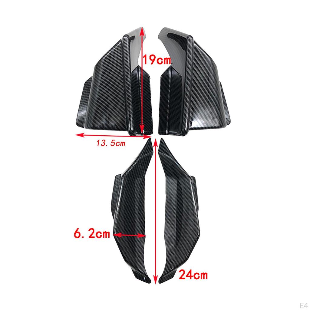 Front Side Winglet Wind Cover Motorcycle Fairing