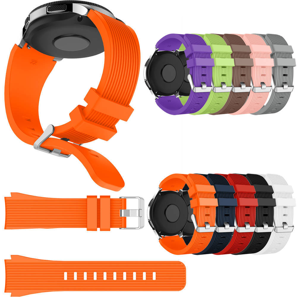 Sport Silicone Watch Band Strap for Samsung Galaxy Watch 4 5 6 40/44mm 42/46mm