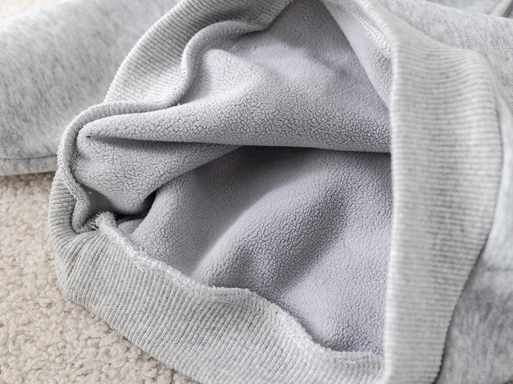 2025 Boys' Trendy Half-Zip Fleece Sweatshirt & Crossbody Bag Set for Autumn/Winter