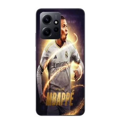 Coque Maniacase Pour Xiaomi Redmi Note 12 4G Kylian Mbappe Real Madrid Wallpaper