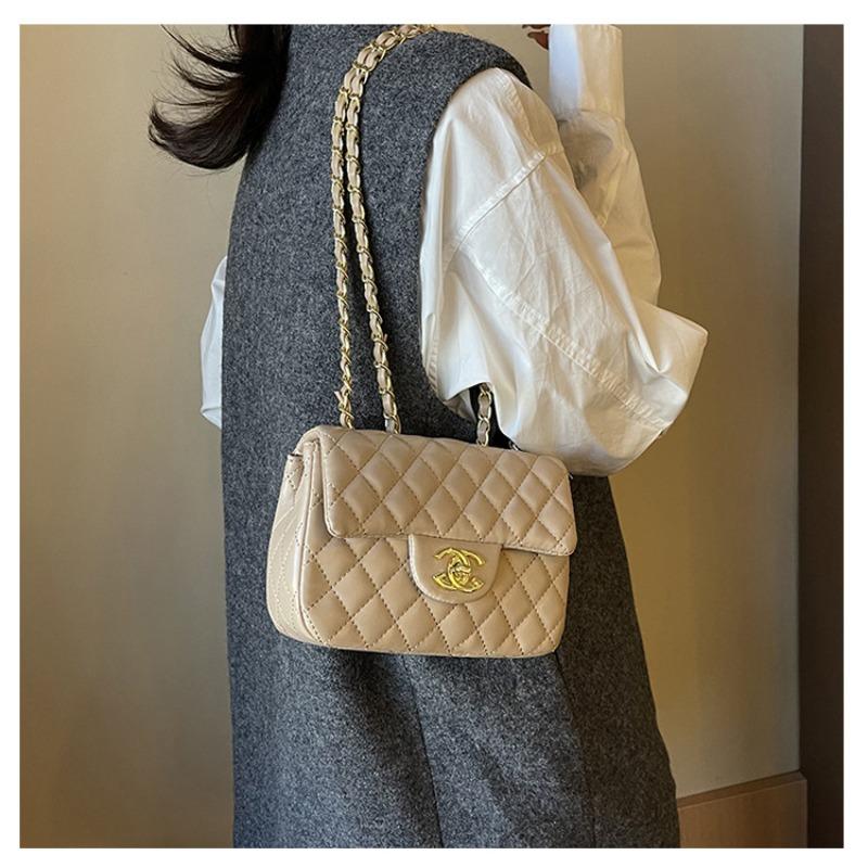 Neue Ketten Tasche Damen Modetrend Kleine Quadratische Tasche High-End Einzel Schulter Achselhöhle Diamant Damen Tasche