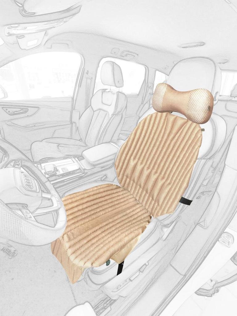Ekkoseat seat covers, buckwheat husk filling, summer/winter