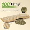 Catnip Pillow Teeth Grinding And Anti Bite Cleaning Wear Resistant Cat Toy Cat'S Self Pleasure Relieving Paw Grinding Toy