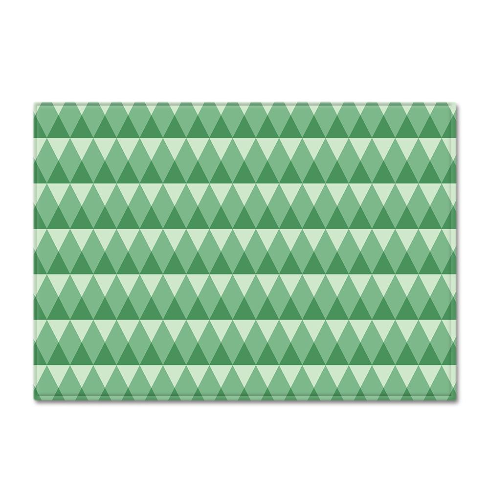 Geometric Shaped Floor Mat Bedroom Dining Room Carpet Carpet Doormat