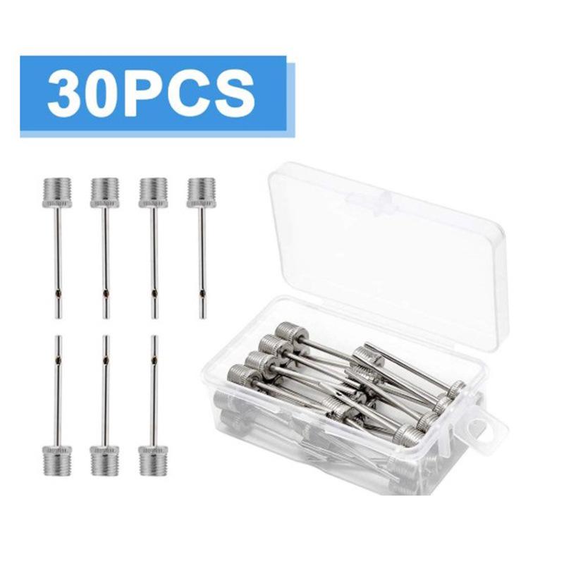 Three-Piece Metal Air Nozzle and Needle Set for Car Air Pumps