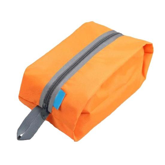 Портативная складная водонепроницаемая сумка для хранения туалетных принадлежностей органайзер для обуви из ткани Оксфорд оранжевый 659₽