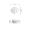 LED Shells Night Light Motion Sensor Light USB Type-C Tricolor Room Decoration Lamp for Corridor Staircase Led Lamp Sensor Light