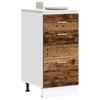 Lyon Under Cabinet with Vintage Wood Look 40 X 46 X 81.5 Cm Particleboard