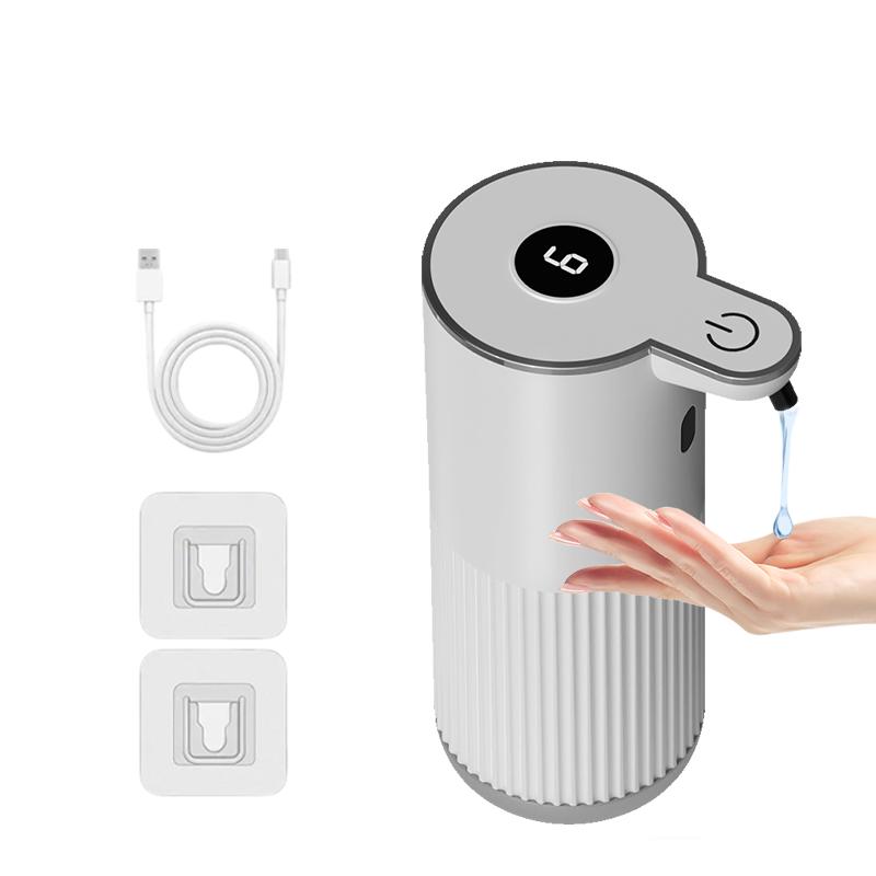 360ML Power Level Digital Display Intelligent Electric Hand Sanitizer Washing Machine Touchless Automatic Senor Soap Dispenser